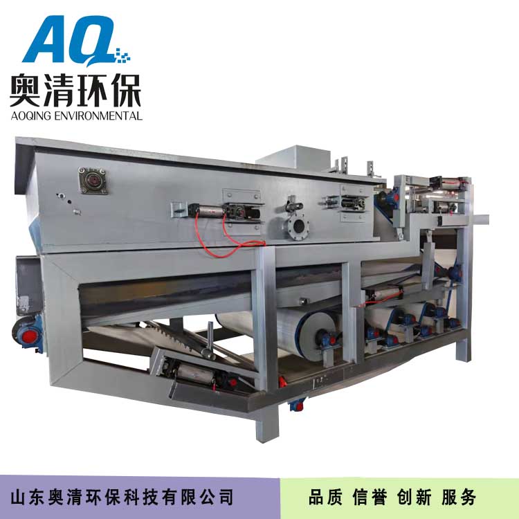 帶式污泥脫水機(jī)的4個階段